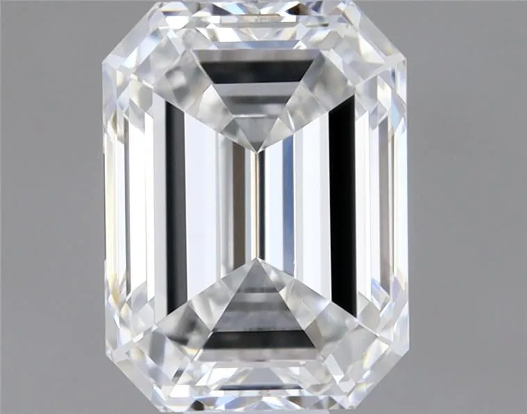 0.59ct EMERALD F VVS2 Natural diamond