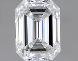 0.59ct EMERALD F VVS2 Natural diamond