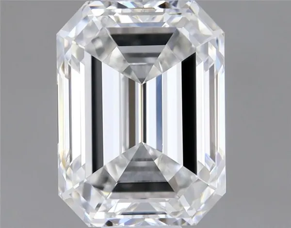 0.59ct EMERALD F VVS2 Natural diamond