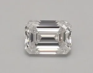 0.61ct EMERALD D VVS2 Lab diamond