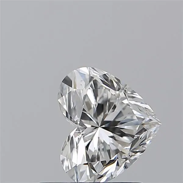 0.70ct HEART F VS2 Natural diamond