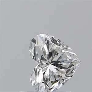 0.7ct HEART F VS2 Natural diamond