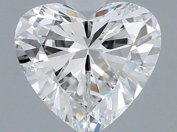 1.08ct HEART D VVS2 Lab diamond
