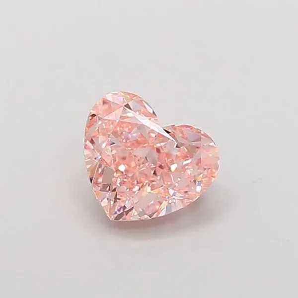 1.75ct HEART Fancy Intense Pink VVS2 Coloured Lab diamond