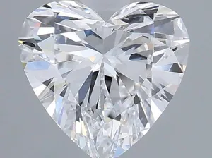 0.76ct HEART D VVS1 Lab diamond