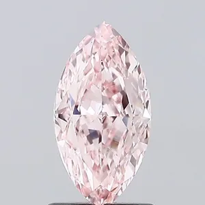 1.66ct MARQUISE Fancy Intense Pink VS1 Coloured Lab diamond
