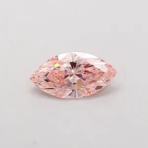 1.02ct MARQUISE Fancy Intense Pink VS1 Coloured Lab diamond