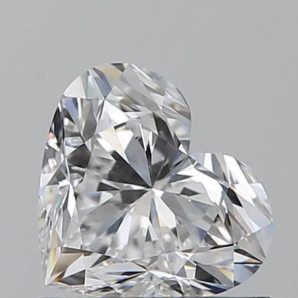 0.91ct HEART D VS2 Natural diamond