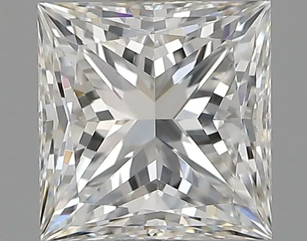 0.57ct PRINCESS G VVS2 Natural diamond