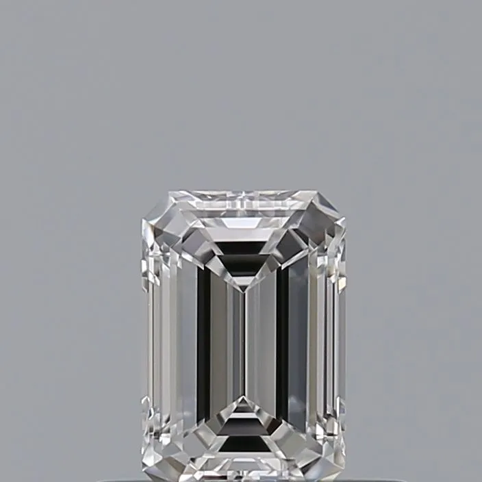 0.37ct EMERALD D VVS2 Natural diamond