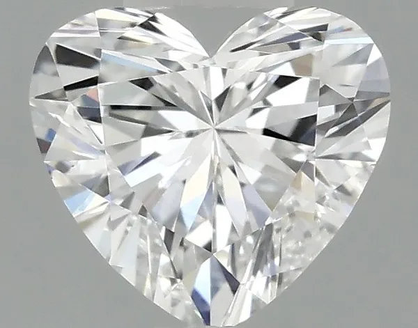 0.98ct HEART D VS1 Lab diamond