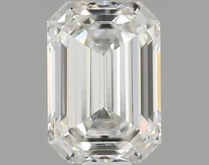 0.81ct EMERALD F VS1 Lab diamond