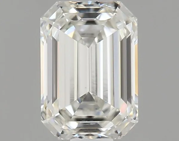 0.81ct EMERALD F VS1 Lab diamond