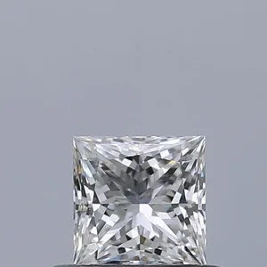 0.42ct PRINCESS E VVS2 Natural diamond
