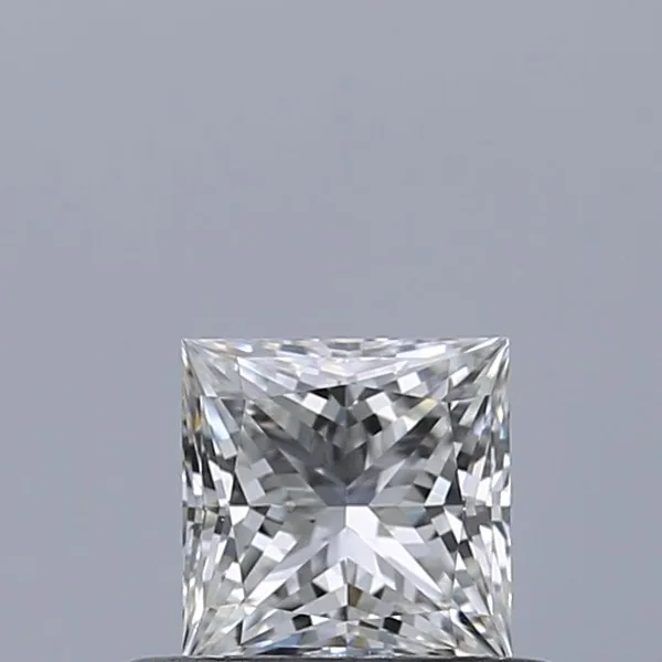 0.42ct PRINCESS E VVS2 Natural diamond