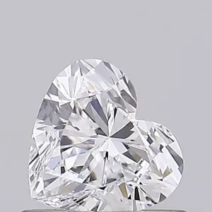 0.55ct HEART D VVS1 Lab diamond