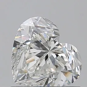 0.91ct HEART H VVS1 Natural diamond