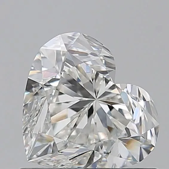 0.91ct HEART H VVS1 Natural diamond