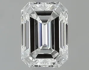 0.51ct EMERALD F VS1 Natural diamond