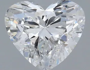 0.99ct HEART E VS2 Lab diamond