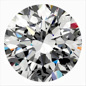 0.3ct ROUND H VS2 Natural diamond