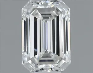0.4ct EMERALD E VVS2 Natural diamond