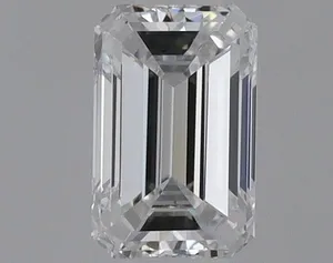 0.3ct EMERALD D IF Natural diamond