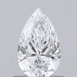 0.51ct PEAR D VVS1 Lab diamond