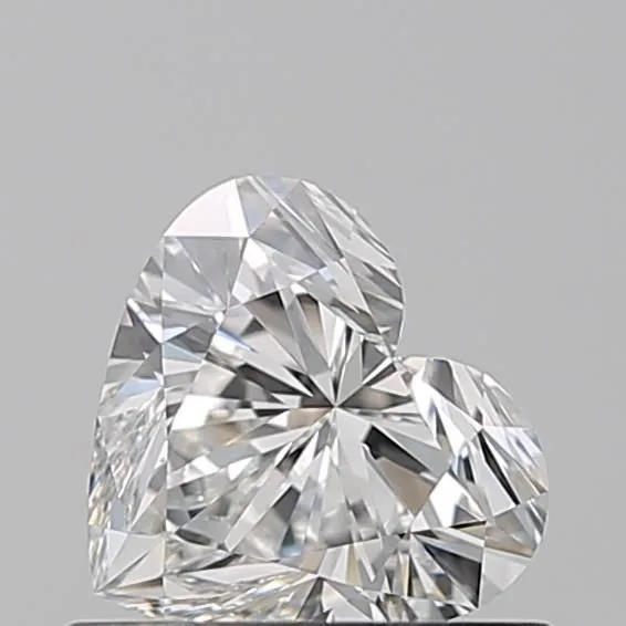 0.6ct HEART G VVS2 Natural diamond