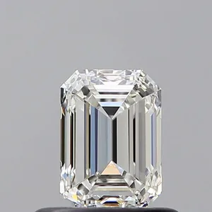 0.6ct EMERALD H VVS2 Natural diamond
