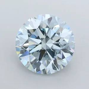 1.05ct ROUND Fancy Blue VVS2 Coloured Lab diamond