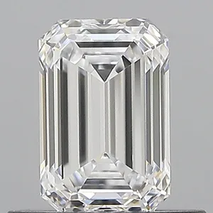 0.56ct EMERALD D IF Lab diamond