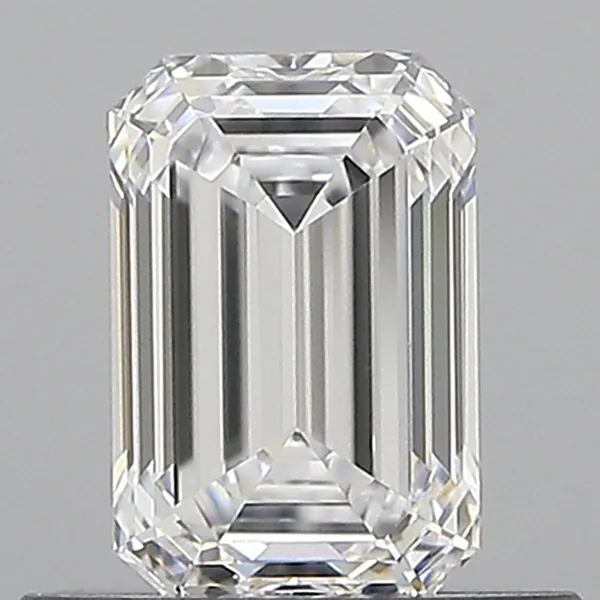 0.56ct EMERALD D IF Lab diamond