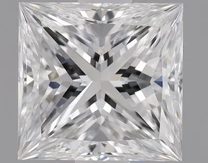 0.8ct PRINCESS D VVS2 Natural diamond