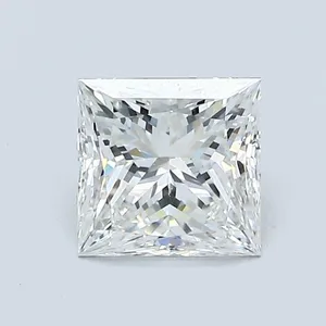 1.06ct PRINCESS F VVS1 Natural diamond