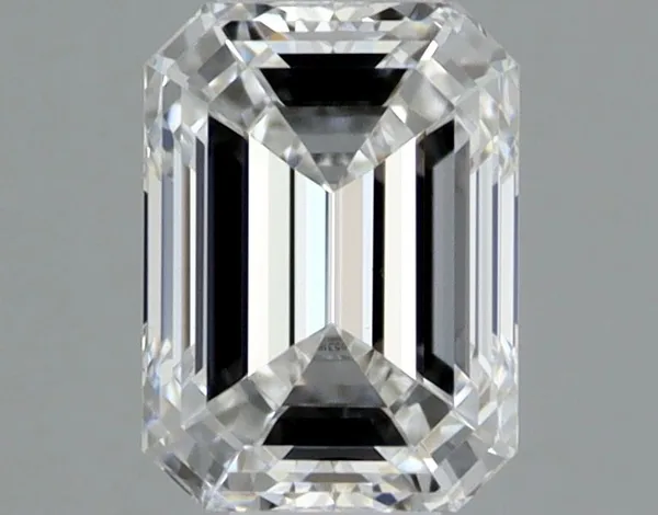 0.38ct EMERALD E VVS2 Natural diamond