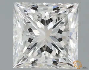 0.7ct PRINCESS G VVS1 Natural diamond