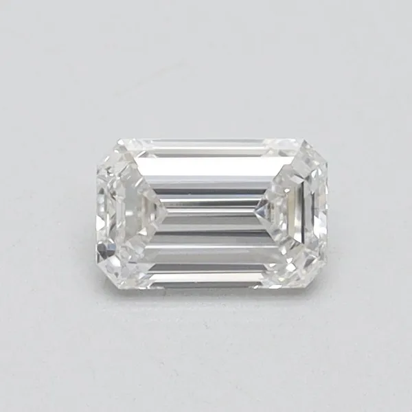 0.42ct EMERALD F VS1 Lab diamond