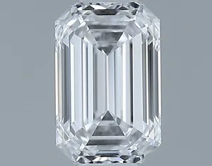 0.51ct EMERALD D VVS1 Natural diamond