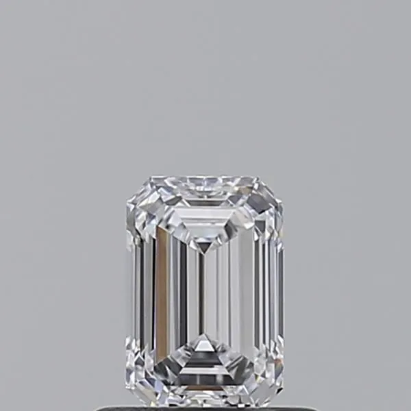 0.56ct EMERALD D IF Lab diamond