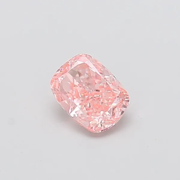 1.06ct CUSHION Fancy Vivid Pink VVS2 Coloured Lab diamond