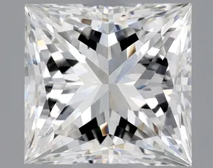 0.38ct PRINCESS G VVS2 Natural diamond