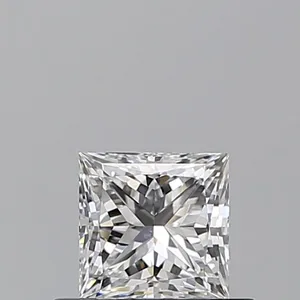 0.51ct PRINCESS E SI1 Natural diamond