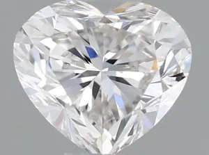 0.4ct HEART H VVS1 Natural diamond
