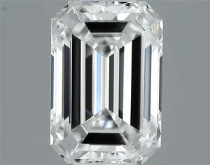 0.4ct EMERALD E VVS2 Natural diamond