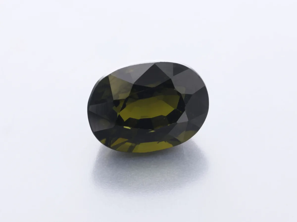 1.43ct Green Tourmaline, Oval gemstone