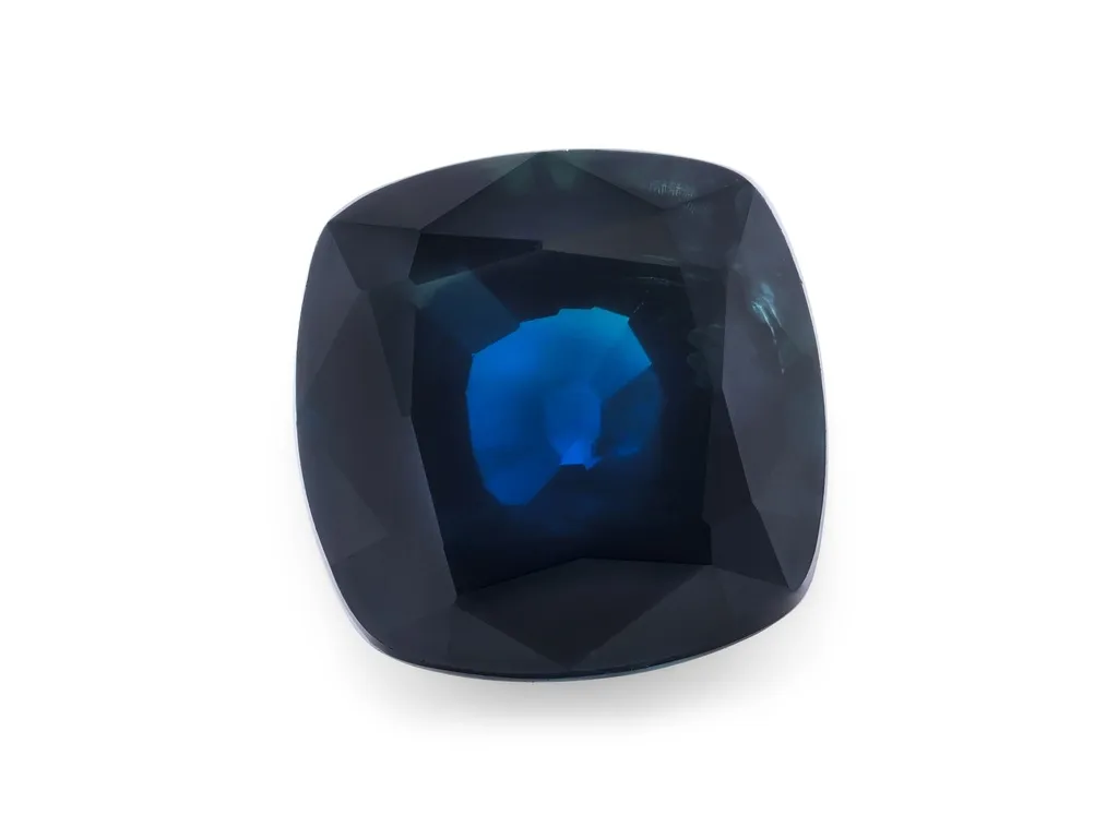2.87ct Blue Sapphire, Cushion gemstone