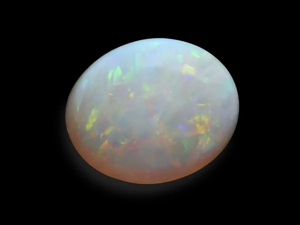 3.23ct Parti Opal, Cabochon cut gemstone