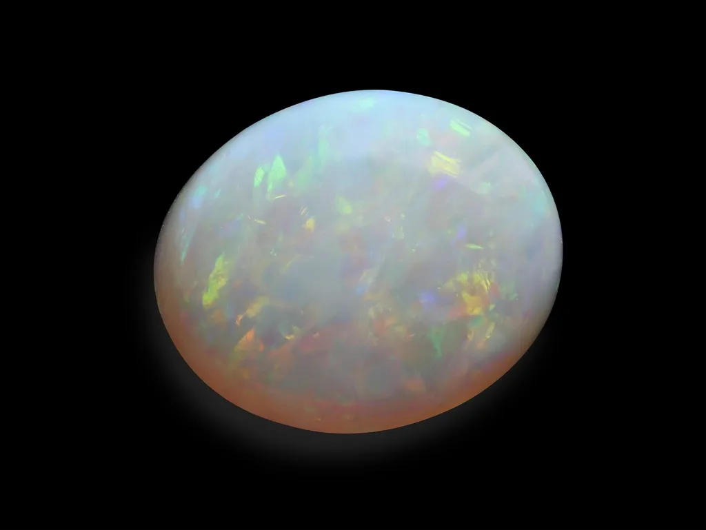 3.23ct Parti Opal, Cabochon gemstone