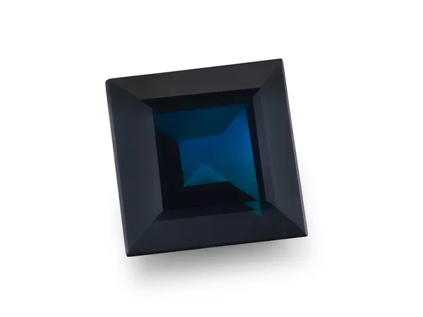 3.09ct Blue Sapphire, Square cut gemstone